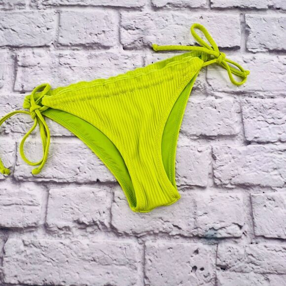 Not for sale…..NWOT Free People Its Now Cool The Frill Tie Eco Bikini Bottom - Picture 1 of 6